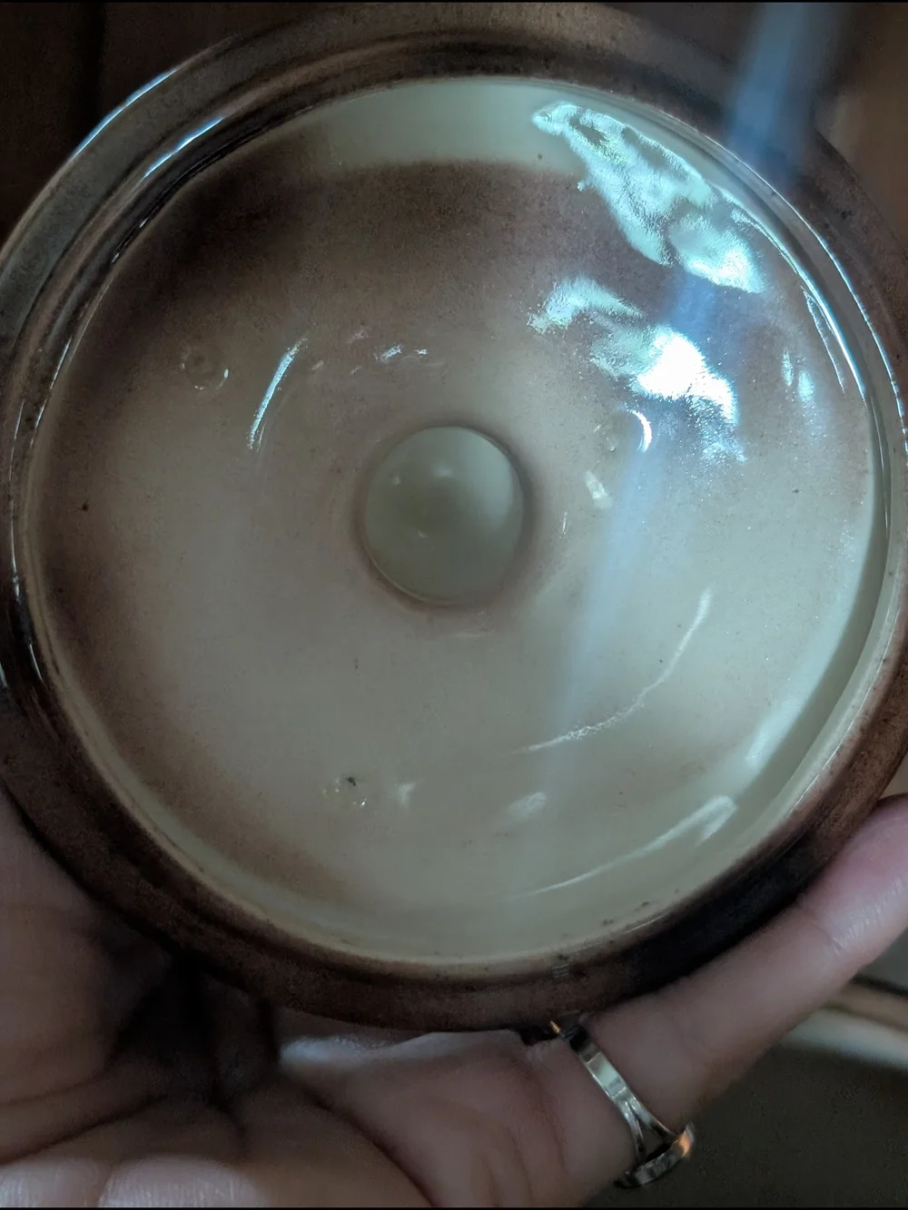 Vintage Grandmacore Canister Jar with Lid Floral 80s